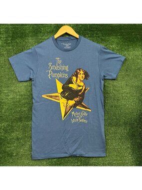 The Smashing Pumpkins Mellon Collie and the Infinite Sadness blue T-Shirt Size M